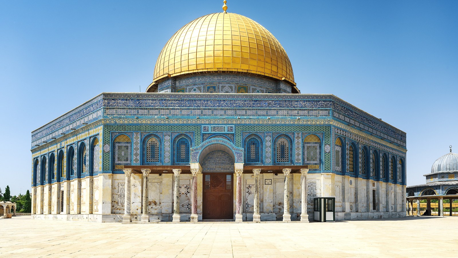 قبة الصخرة وقبة السلسلة
